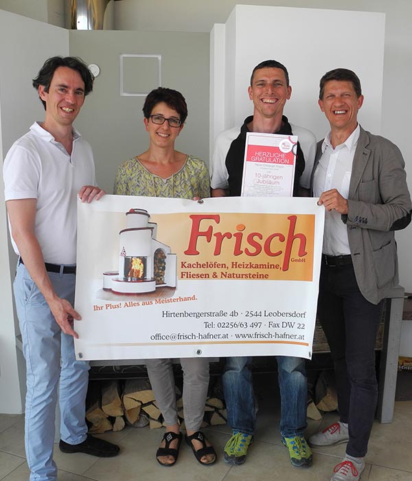 10 Jahre Firma Frisch